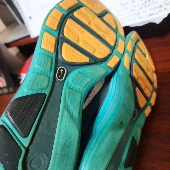 WOMENS Nike Lunarglide. Size 8 - Picture 5 of 6